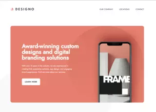 Designo website